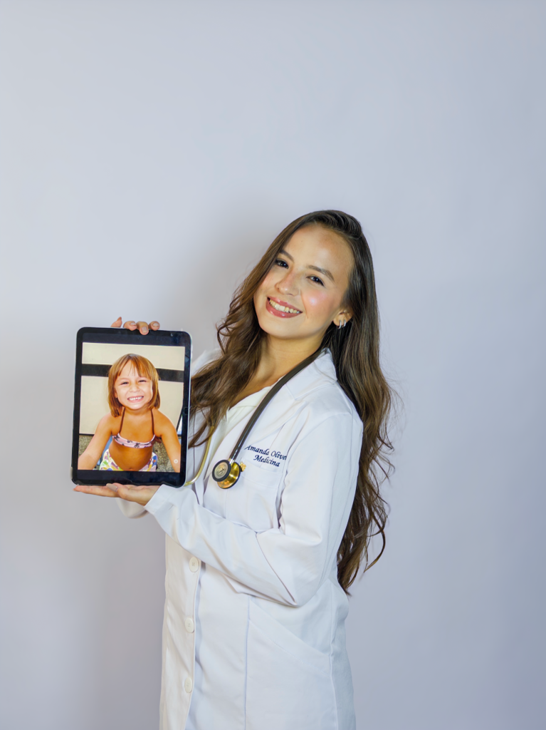 Shooting fotográfico de estudante de medicina realizado pela Hamo.
