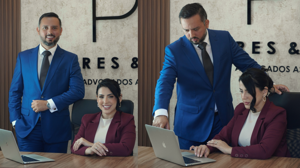 Fotos para escritório de advocacia com os sócios do Pires & Lima